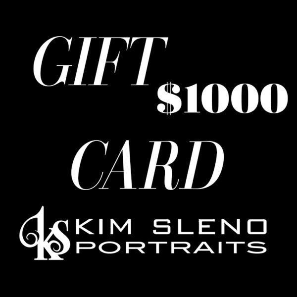 Kim Sleno Portraits - Gift Card 1000